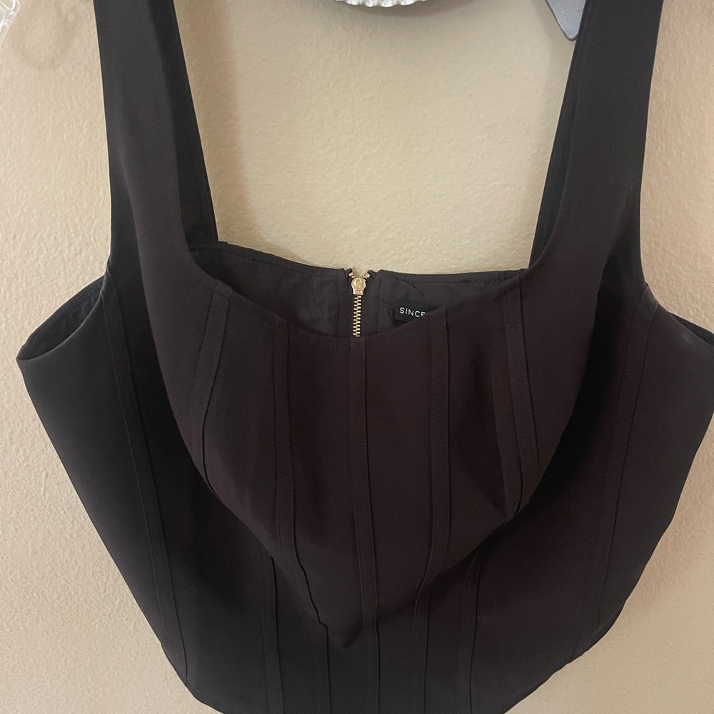 Black Corset Top